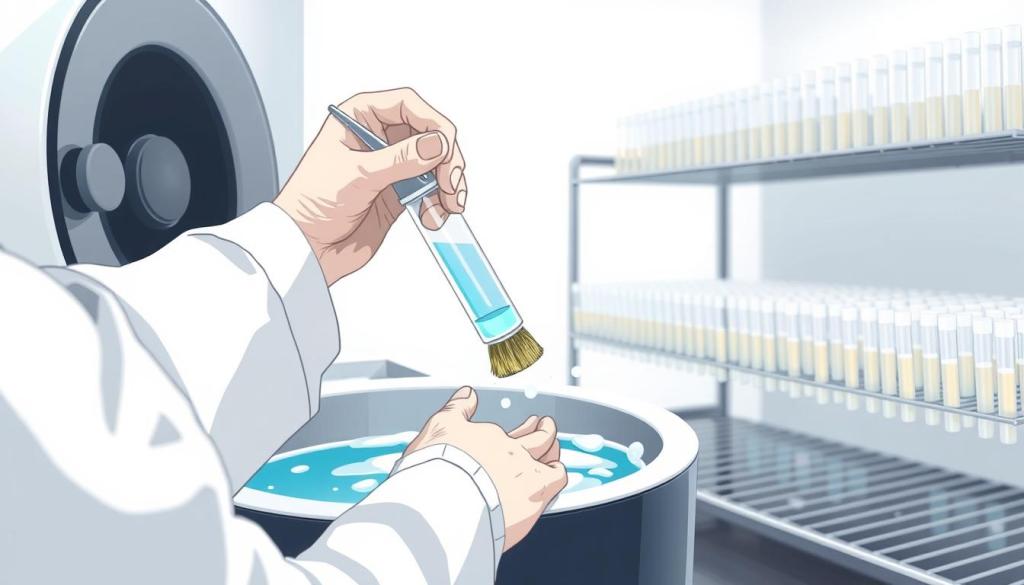 Centrifuge Tube Cleaning Process