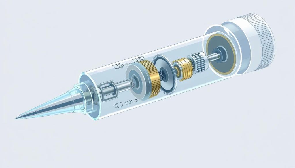 Pipette Mechanism Illustration