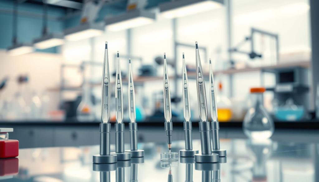 Transfer Pipettes in Laboratory