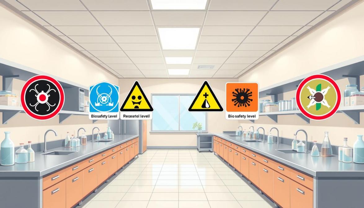 how many biosafety levels are there for selected infectious agents