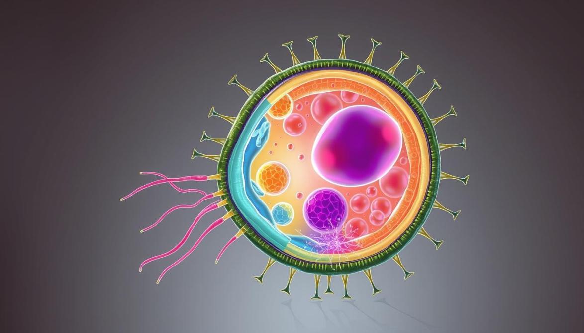 what does a bacterial cell contain
