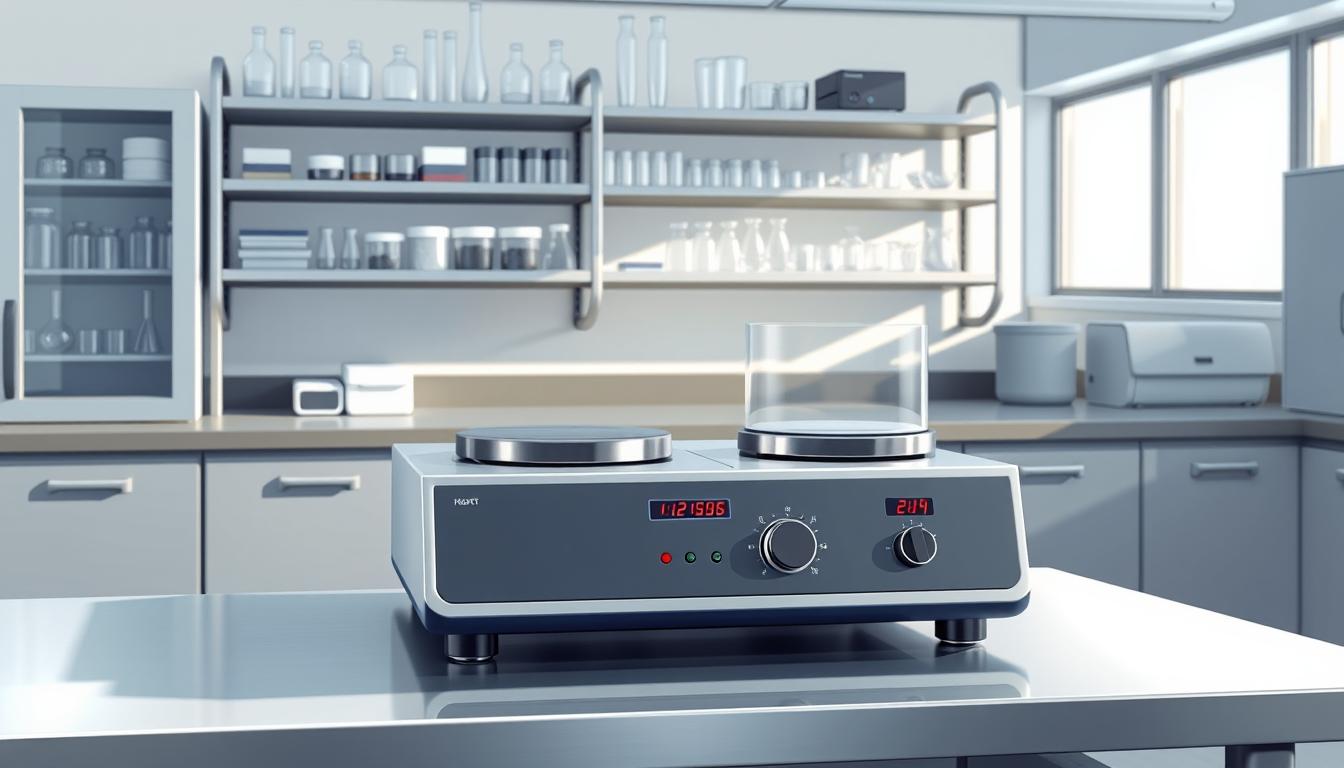 hot plate and stirrer