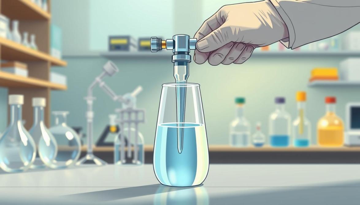 how to clean a buret