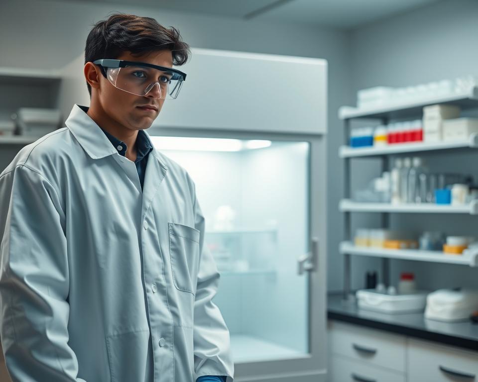 PCR contamination control PPE