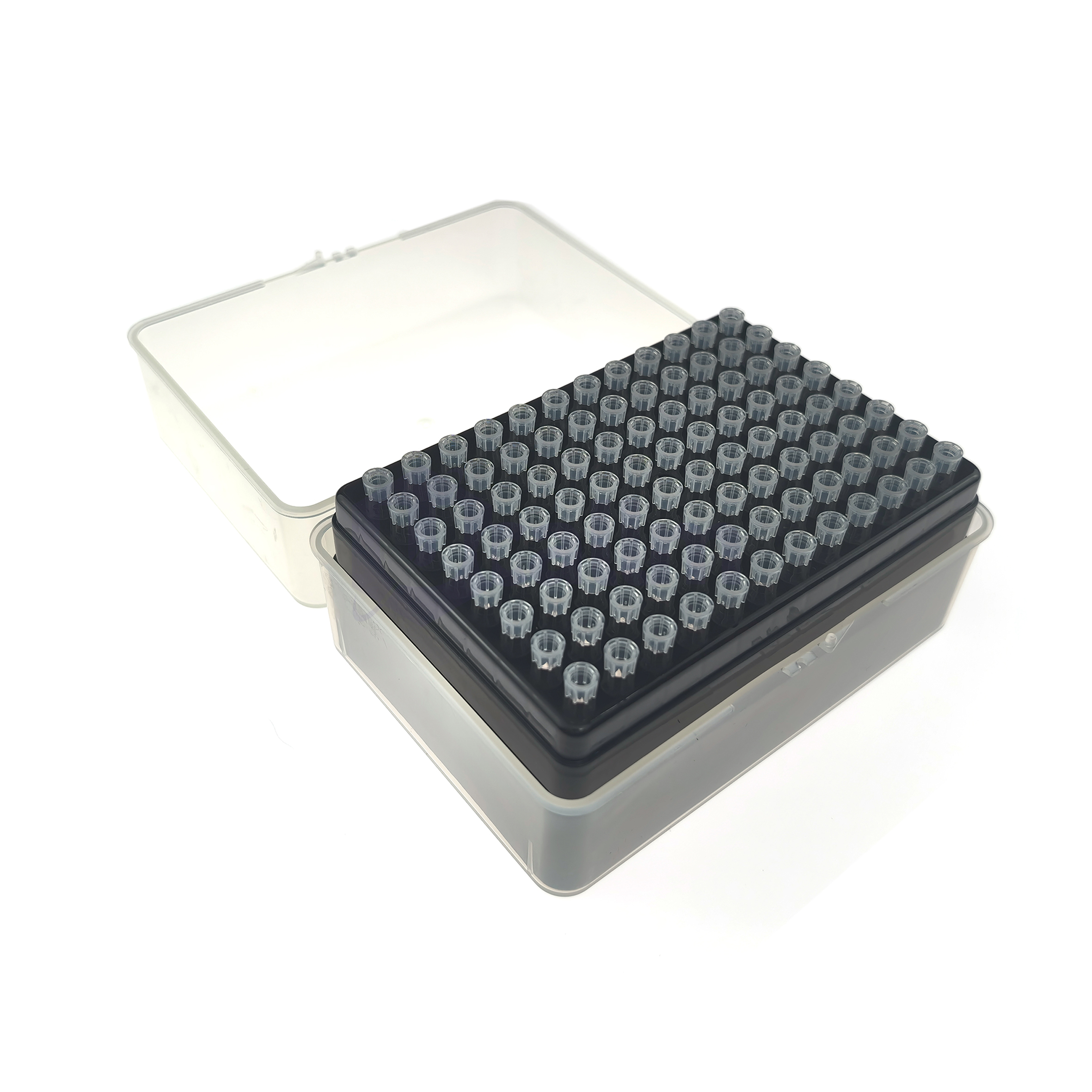10uL Pipette Tips, Extended, Low Retention, Clear, Non-Filtered, Sterile, Boxed-1
