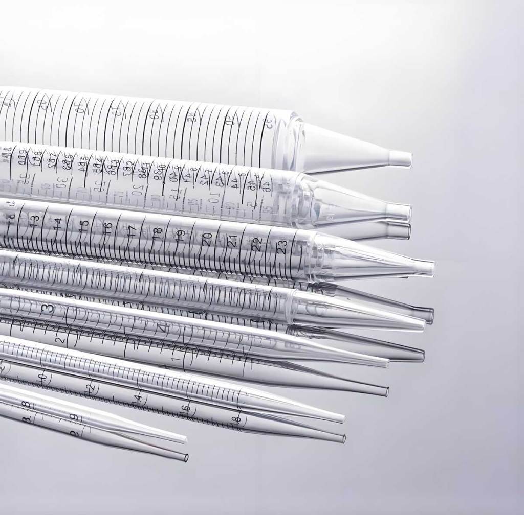 Serological pipette types