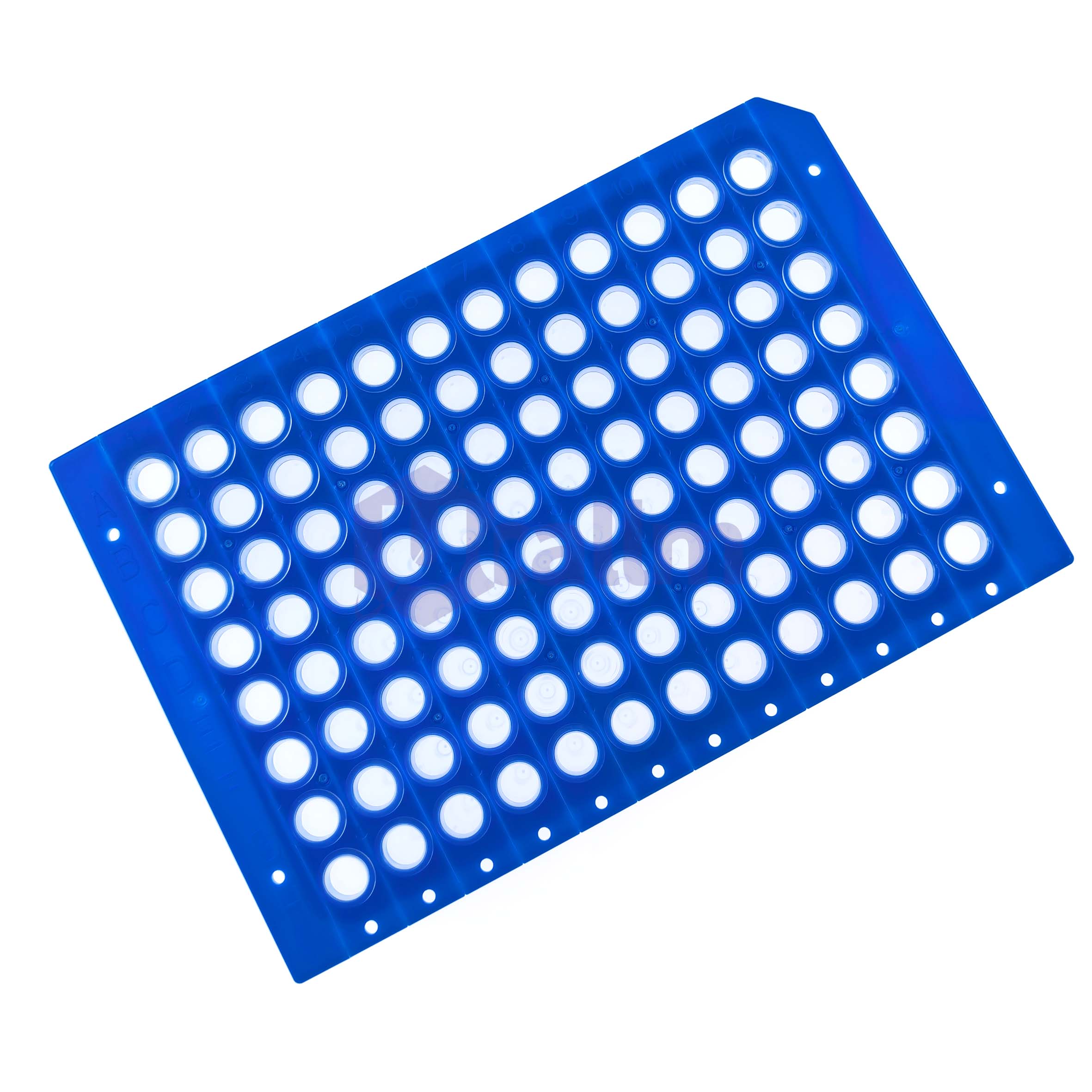 H2353-01 0. 2 mL 96 well Half skirt PCR plate, A12 Notch, Segmented-2