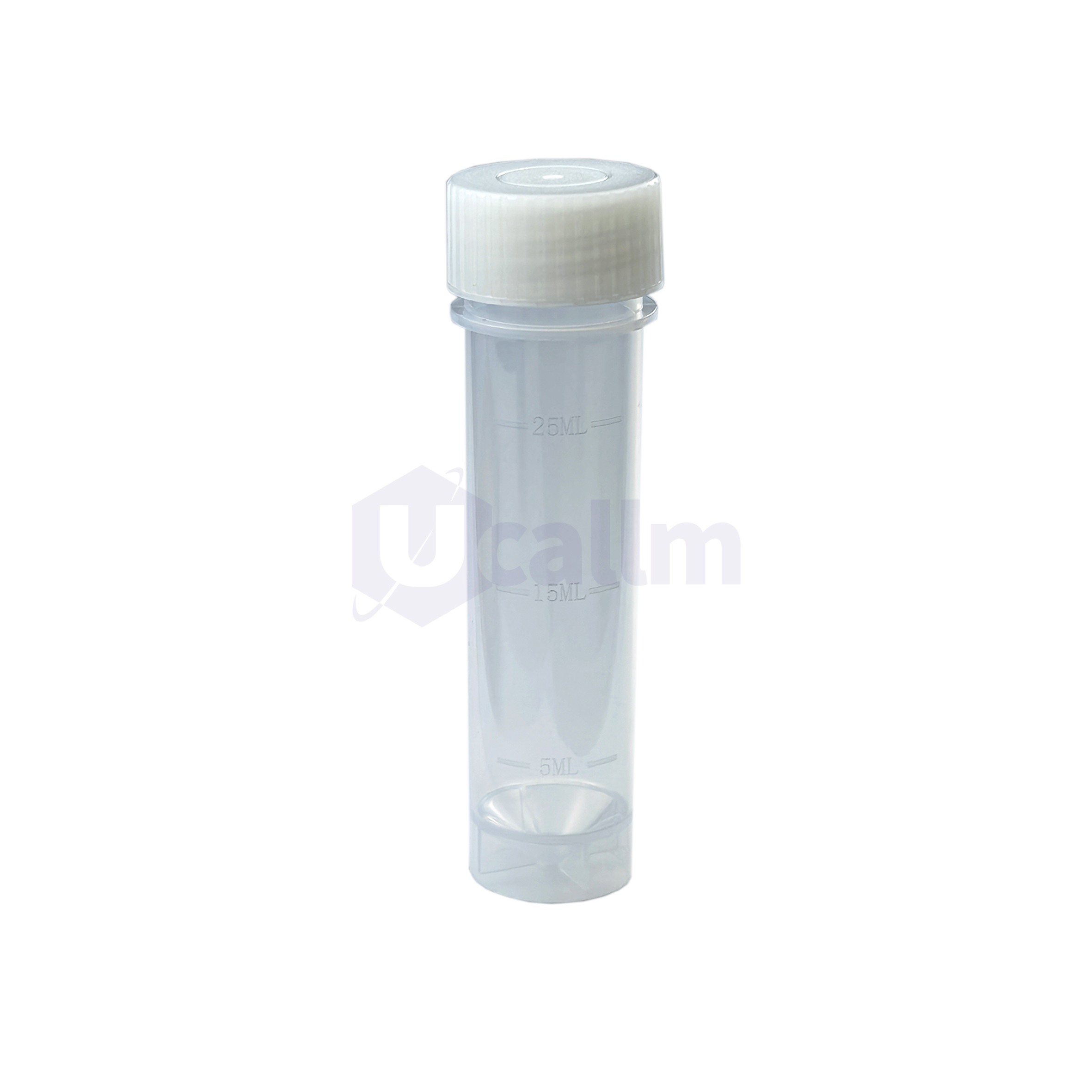 D1092-23 (1) Close-up of a syringe with a white protective cap on the needle end, emphasizing sterility.