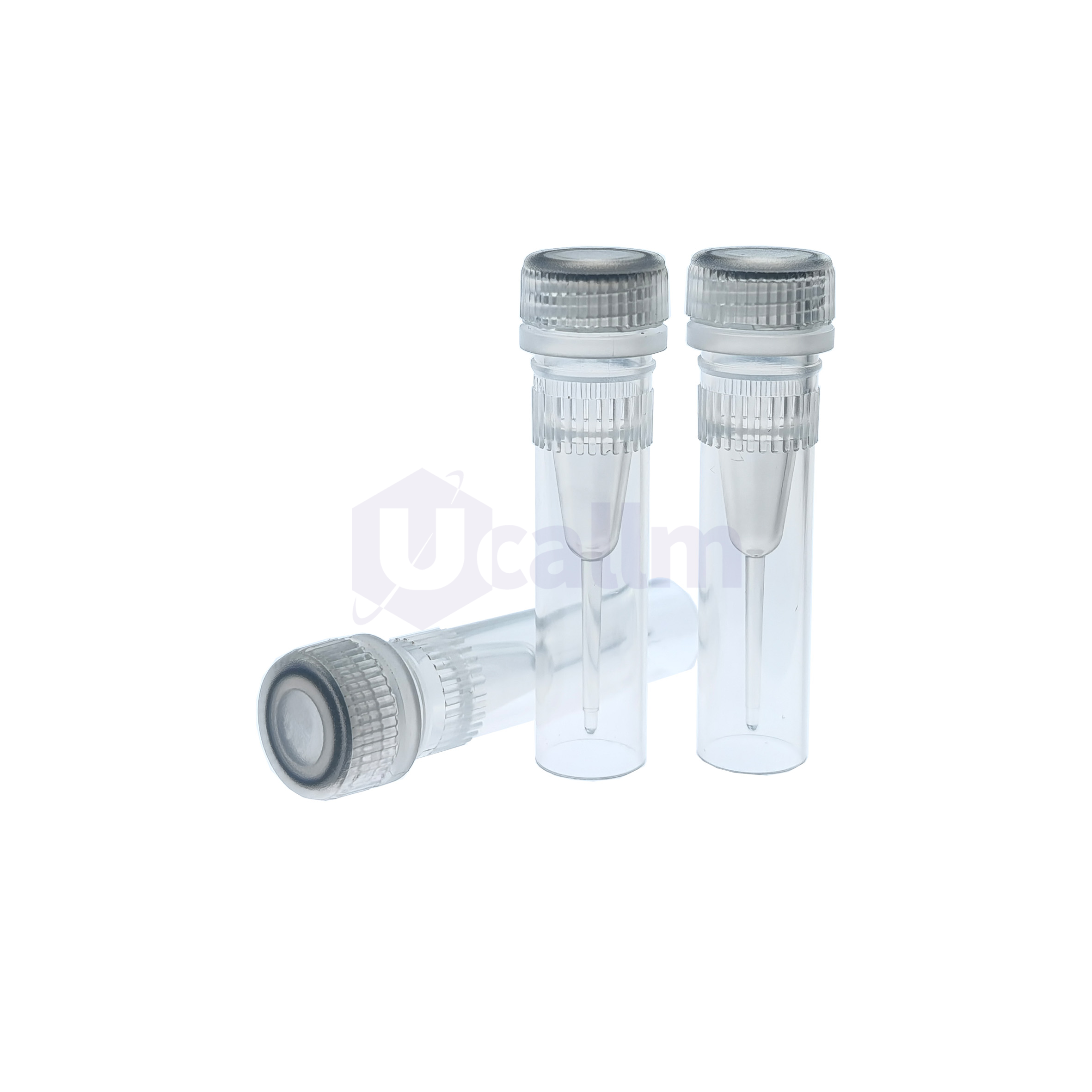 Low protein binding Screw cap micro tube with standard cap,0.5mL,Clear ...