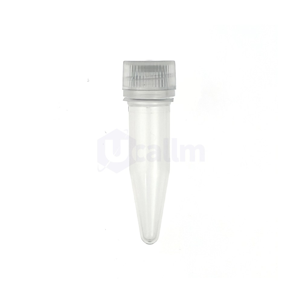 Low protein binding Screw cap micro tube with standard cap,1.5mL,Clear ...