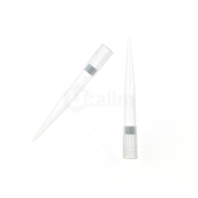 Two clear glass lab pipettes angled against a white background, ready for liquid transfer.