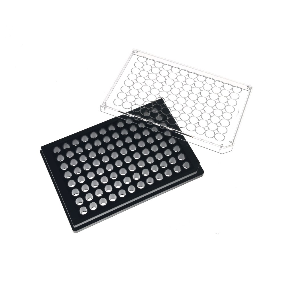 96 Well glass bottom plate with #1 cover glass - Ucallmlabs